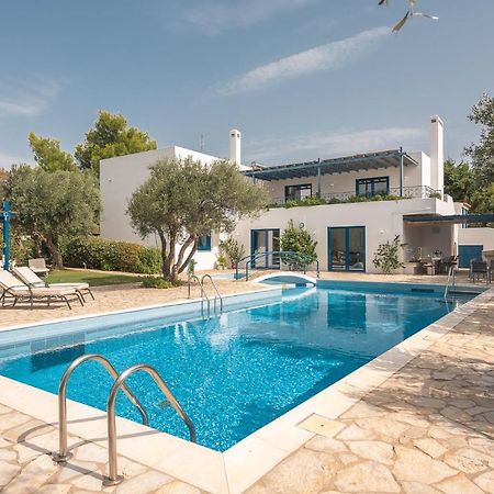 Summer Villa Pasiphae Private Pool - Bbq -Beach 2Min Sunion Exteriör bild