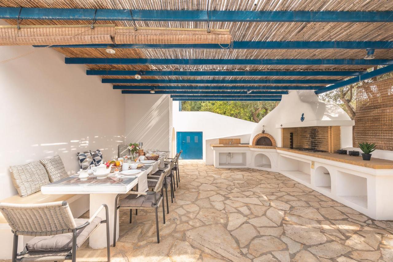 Summer Villa Pasiphae Private Pool - Bbq -Beach 2Min Sunion Exteriör bild