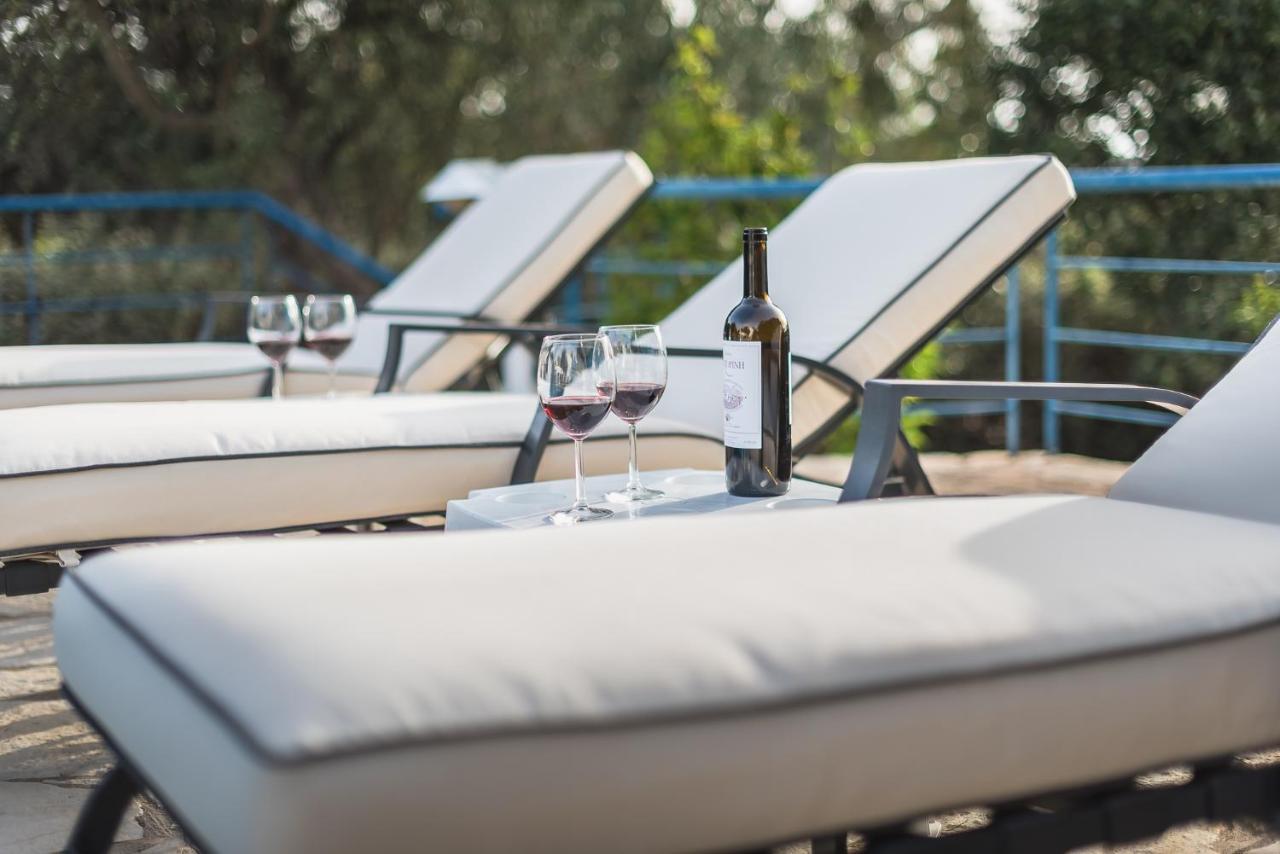 Summer Villa Pasiphae Private Pool - Bbq -Beach 2Min Sunion Exteriör bild
