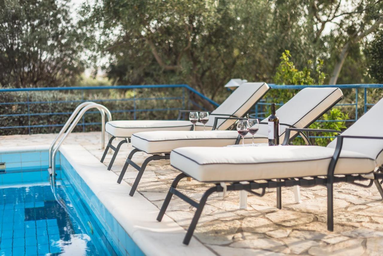 Summer Villa Pasiphae Private Pool - Bbq -Beach 2Min Sunion Exteriör bild