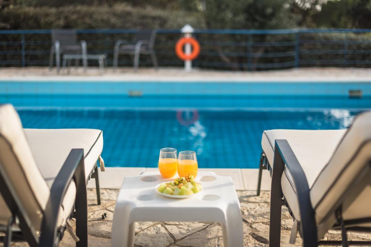 Summer Villa Pasiphae Private Pool - Bbq -Beach 2Min Sunion Exteriör bild