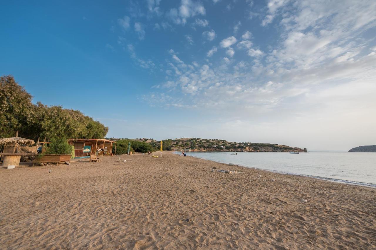 Summer Villa Pasiphae Private Pool - Bbq -Beach 2Min Sunion Exteriör bild