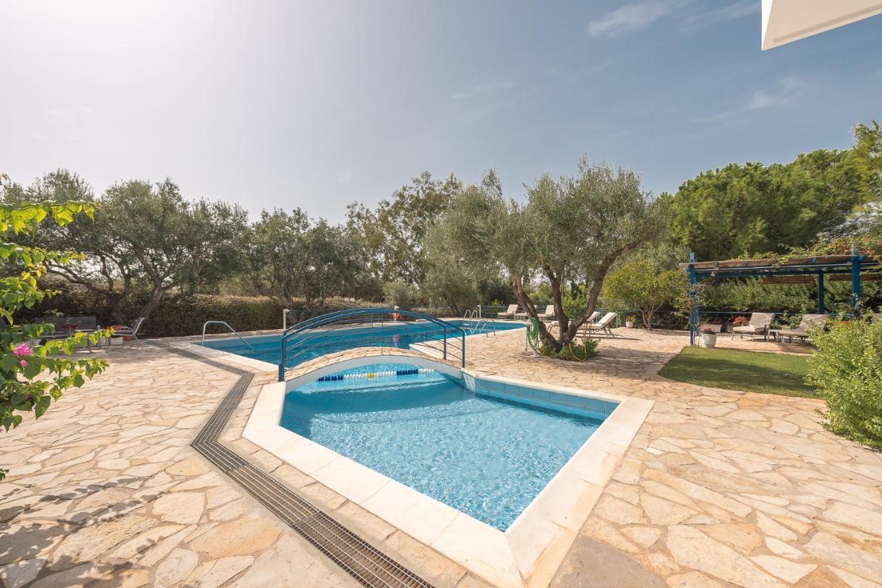 Summer Villa Pasiphae Private Pool - Bbq -Beach 2Min Sunion Exteriör bild